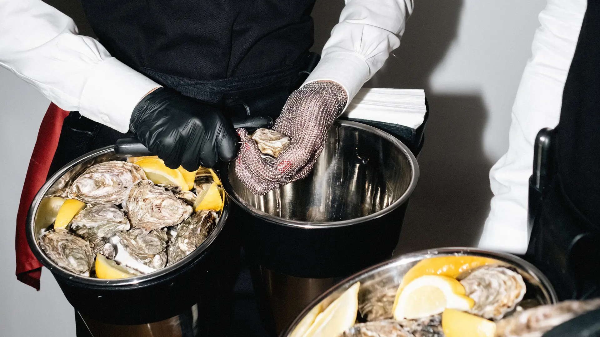 Contessa — catering di ostriche dal vivo